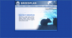Desktop Screenshot of breedplan.une.edu.au